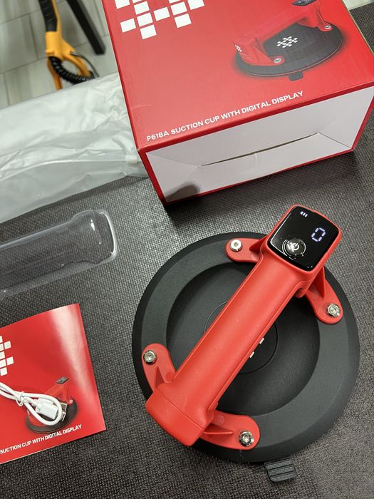Присоска с автоподкачкой Shijing P618A На 140 кг Дисплей