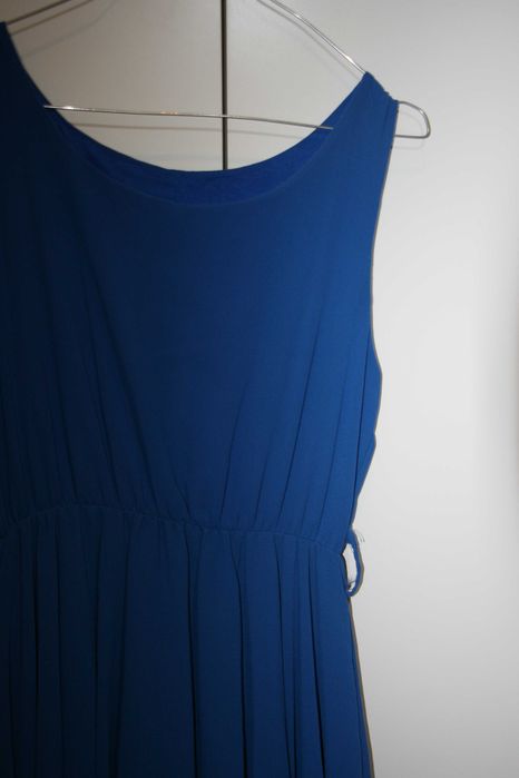 Vestido Azul Cerimónia