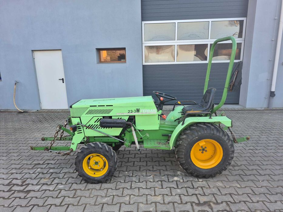 Mini Traktor Traktorek FERRARI 22-3 W 4x4 TUZ WOM Przód Hydraulika
