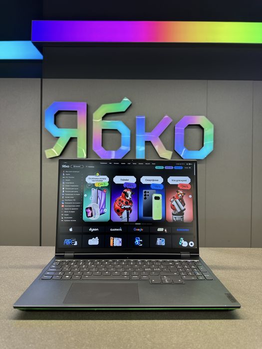 Ноутбук Lenovo Legion 7 (R7-5800H/32GB/512GB/RTX 3080) used