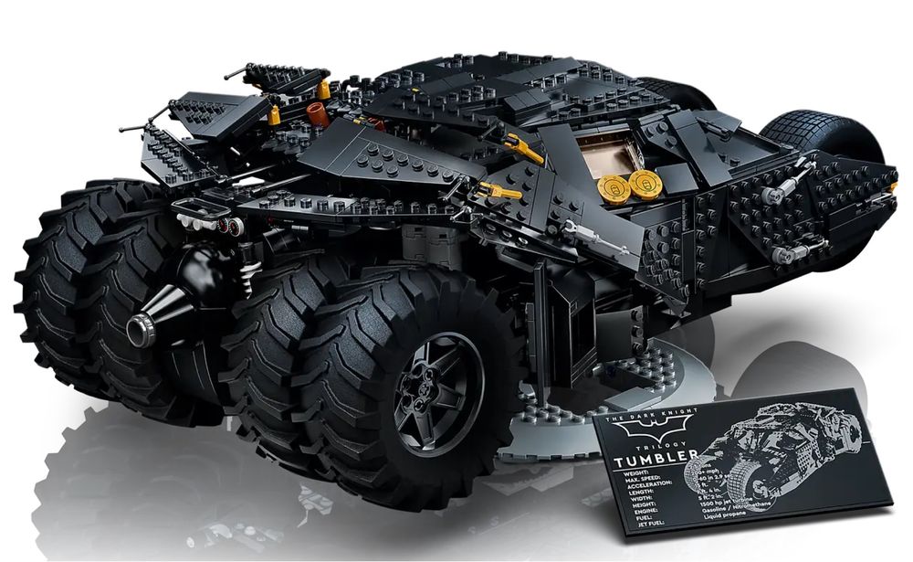 Lego 76161 Batwing e 76240 Tumbler
