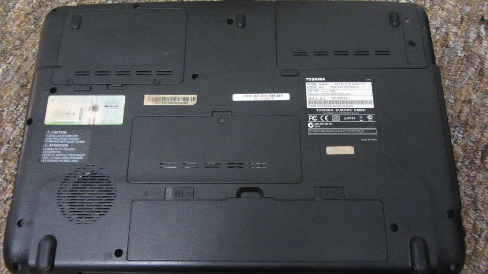 Ноутбук Toshiba Satellite A350-11N