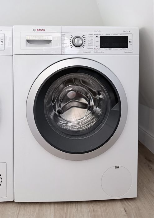 Bosch Serie 8 pralka 9kg VarioPerfect EcoSilence A+++
