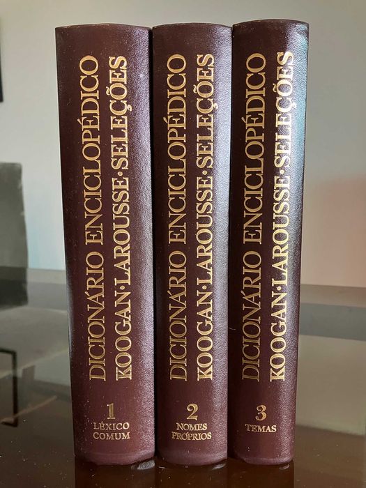 Dicionário Enciclopédico Koogan Larousse Selecções – 3 Volumes