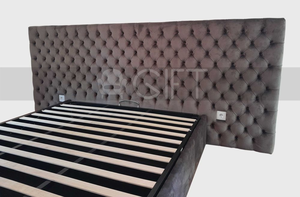 Cama Estofada Capitoné Nova - PROMOÇÃO