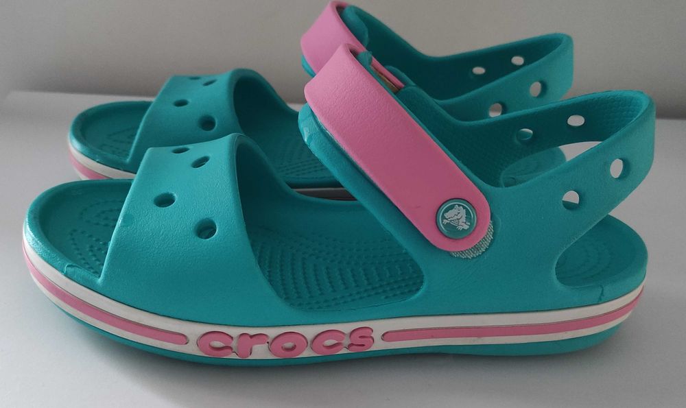 Крокси дитячі сандалі Crocs Kids Crocband Sandal J3 на 34-35 оригінал