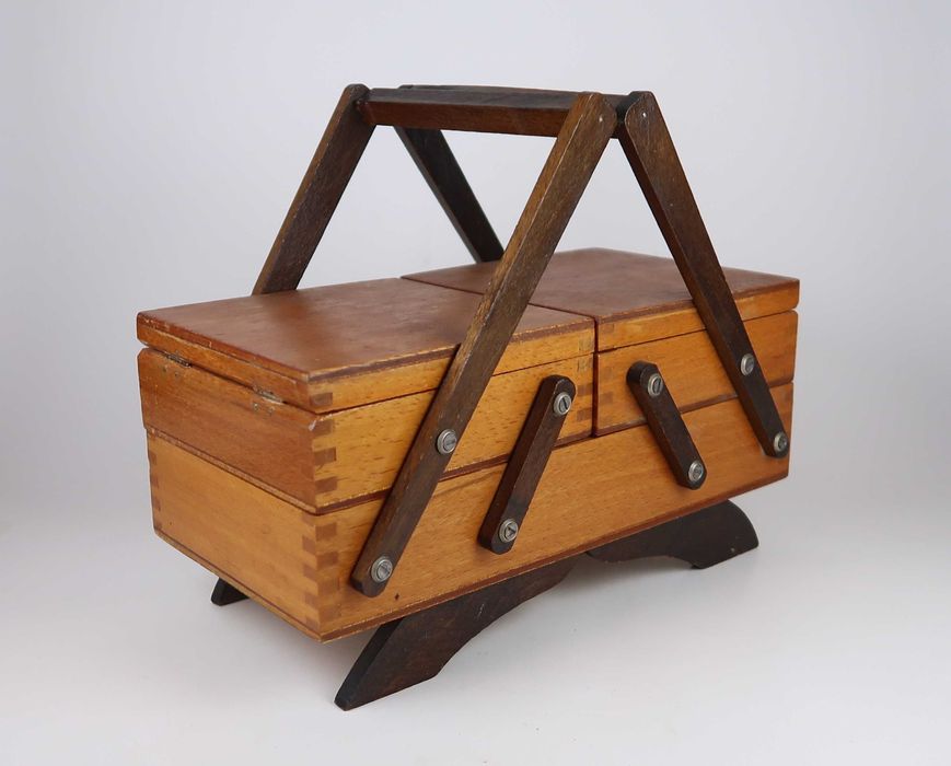 Caixa de costura Vintage (ref 4)