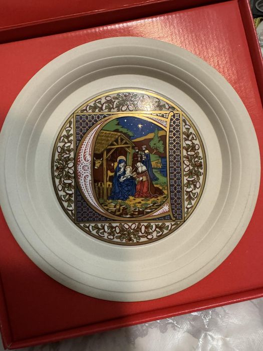 Колекційна тарілка Hornsea Christmas Plate 1979 Limited Edition