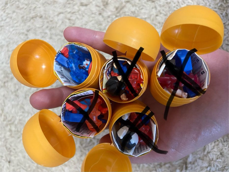 Kinder фігурки marvel. Обмін на німецький natoons 2023-2024