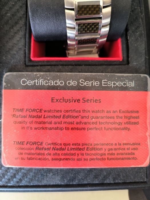Relógio Rafael Nadal edição especial