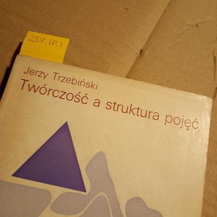 Twórczość a struktura pojęć. Jerzy Trzebiński