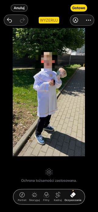 Alba komunijna chlopieca