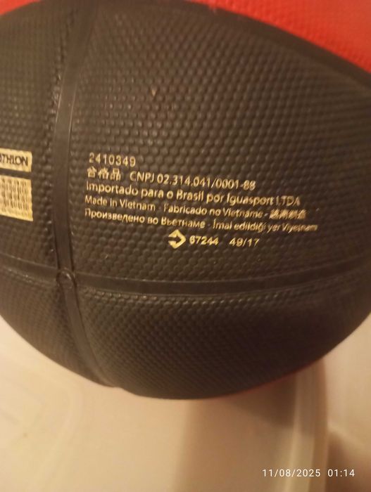 10 Vendo bola Size 7  De Basquete, laranja e preta