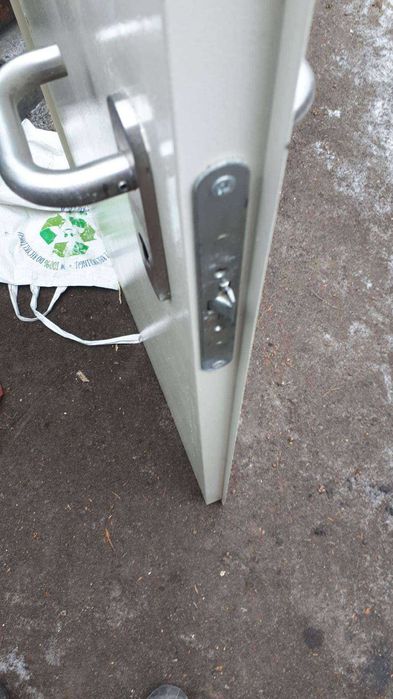 Drzwi techniczne Polporta  90x205 koloru białego