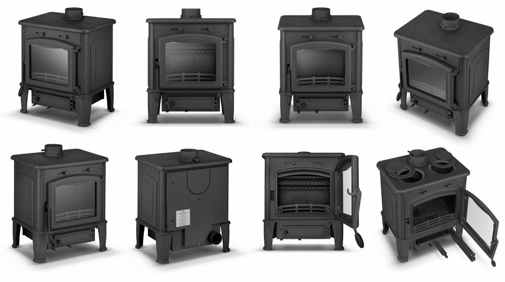 Piec kominek żeliwny FERGUSS SHORT L / HERMES 10,8kW Ekoprojekt MONTAŻ