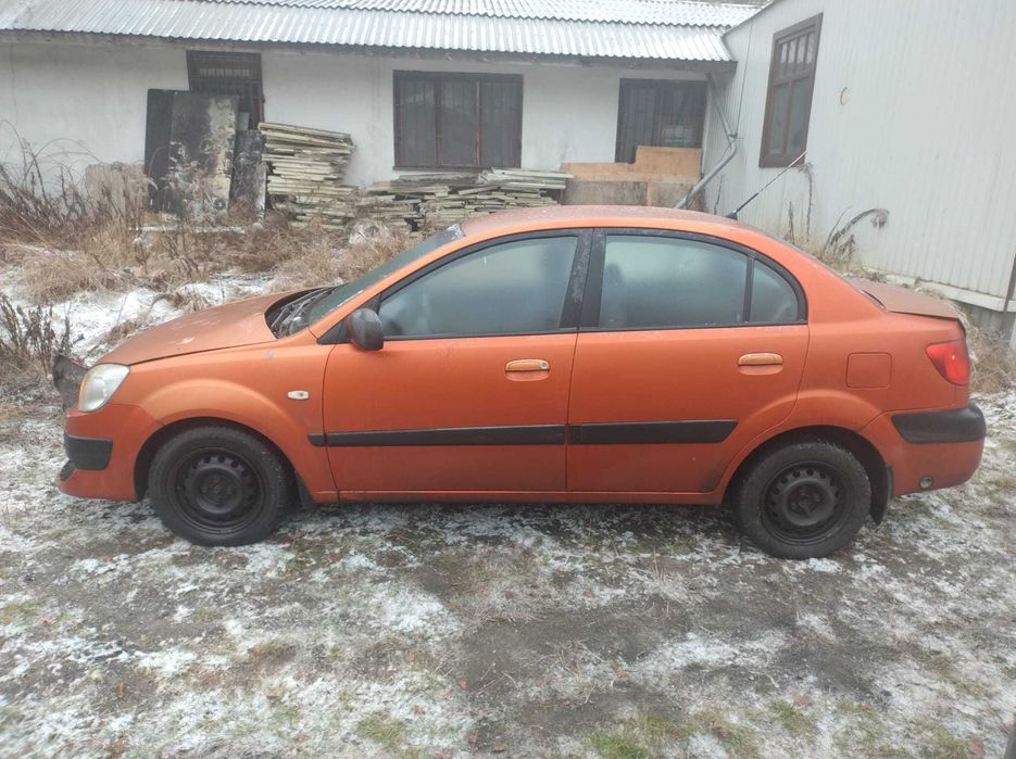 Kia Rio II, 1.4 benzyna LPG, po wypadku