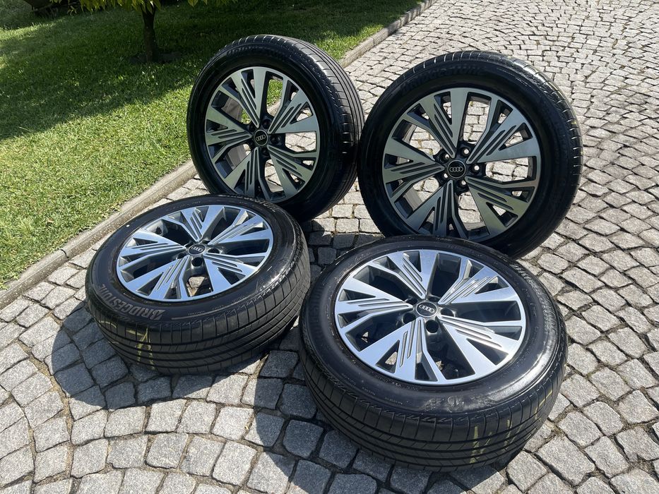4 Jantes 19 Audi 5x112 Originais - Com pneus / Q4 E-tron