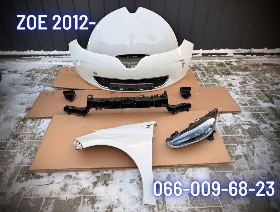 Бампер передний рено зое зоя renualt zoe разборка