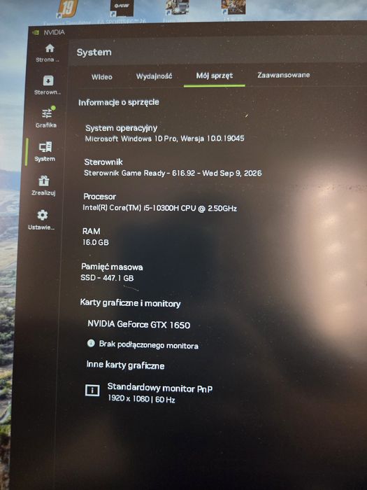 Lenovo ideapad gaming 3, intel i5-10300h, GTX 1650Ti, 16GB RAM