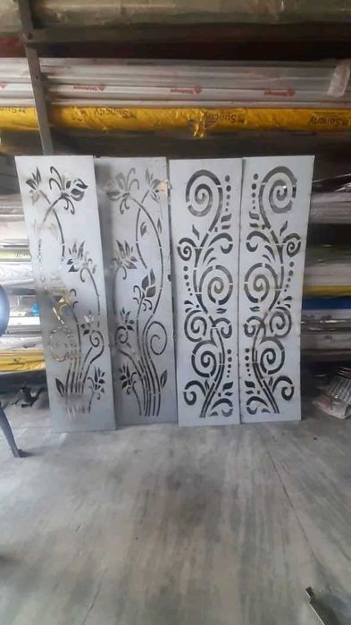 Панелі на ворота. Лазерна різка металу