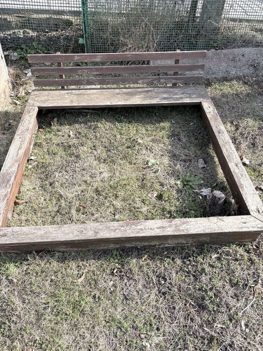 Piaskownica drewniana