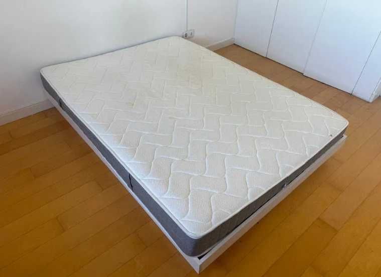 Cama + Colchão de Casal — IMPECÁVEIS | 120€