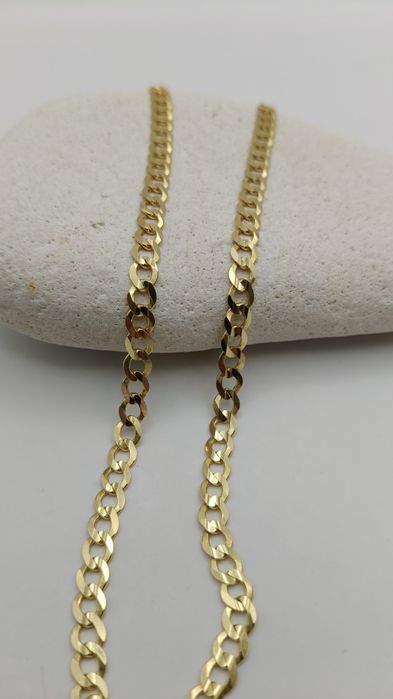 Złoty Łańcuszek Pancerka 50cm Pr.585 Nowy Zapraszamy