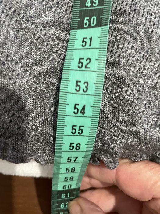 30% wełny - azurowa bluzeczka sweterkowa Massimo Dutti.   Portugalia.