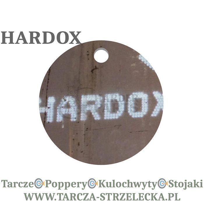 Tarcza strzelecka gong popper strzelecki 1 otwór 300 mm HARDOX 550