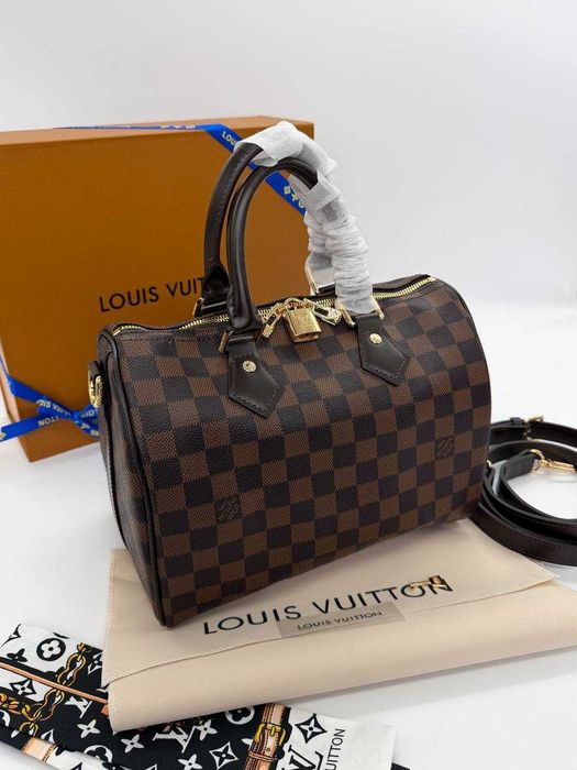 LV Speedy Bandouliete 25 Damier Ebene