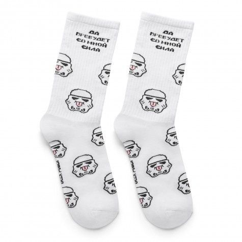 Чоловічі шкарпетки мерч Geek Power Star wars Stormtrooper 41-45