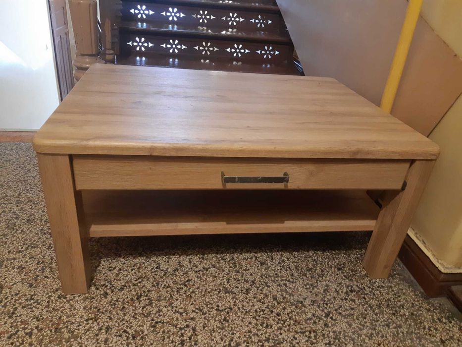 Stół Brązowy, Kawowy, niski