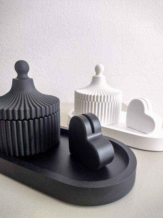 Kit luxo 3 peças organizador de jóias