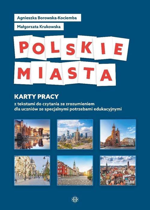Polskie miasta. KP z tekstami do czytania ze.