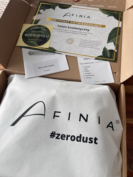 Pochłaniacz pyku Afinia nowy