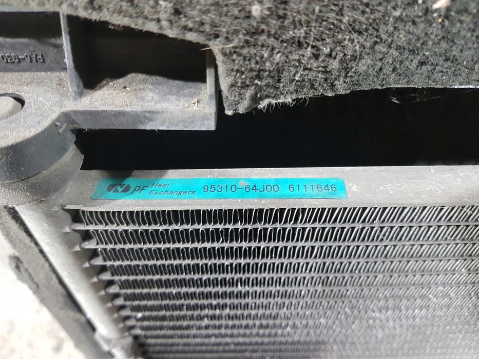 suzuki grand vitara 1.9 wentylatory chłodnice pas