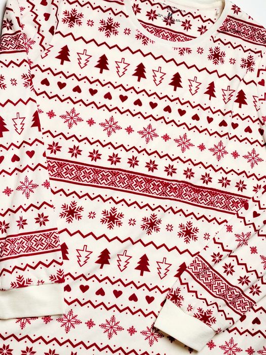 Bluzka piżama damska welurowa świąteczna roz.40/42 Primark
