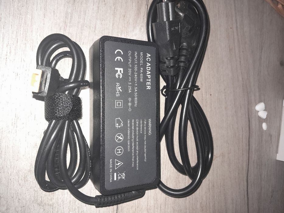 Zasilacz do Lenovo ThinkPad yoga 20v 3,25 A 65W
