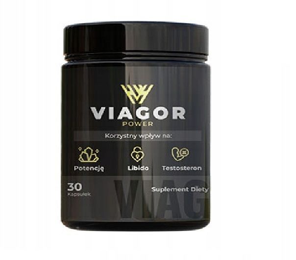 viagor power - wsparcie witalności i wydajności mężczyzn (30 kapsułek)