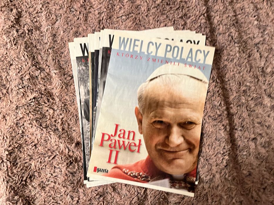 Segregator zbiór kolekcja wielcy Polacy | Gazeta Wyborcza