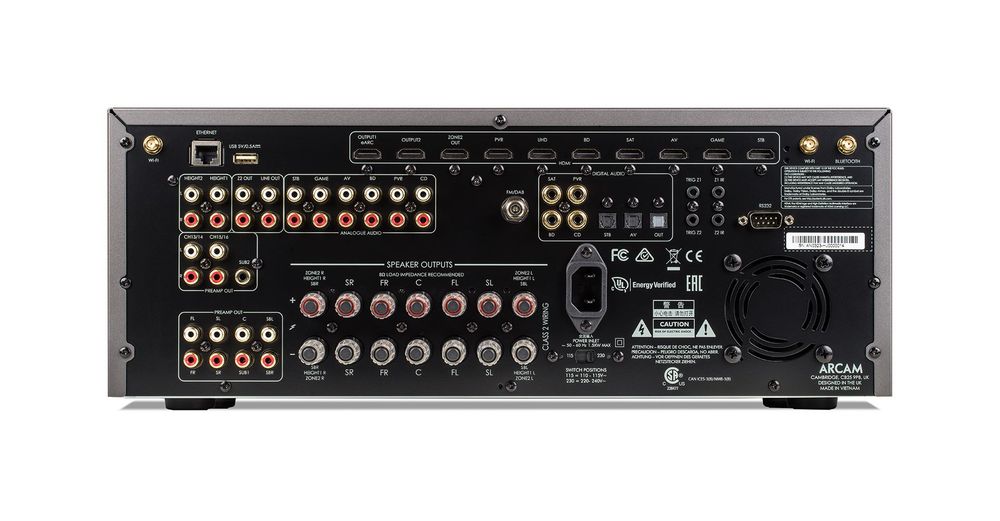 Arcam AVR21 - amplituner kina domowego 16 kanałów