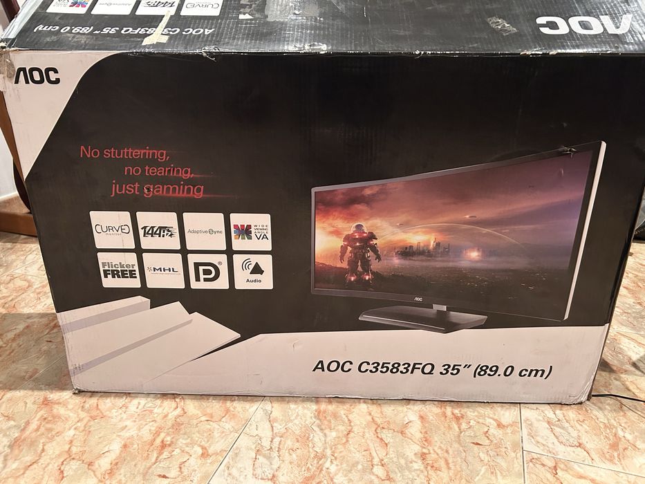 Monitor gaming 35’’ AOC C3583FQ64584818706563122