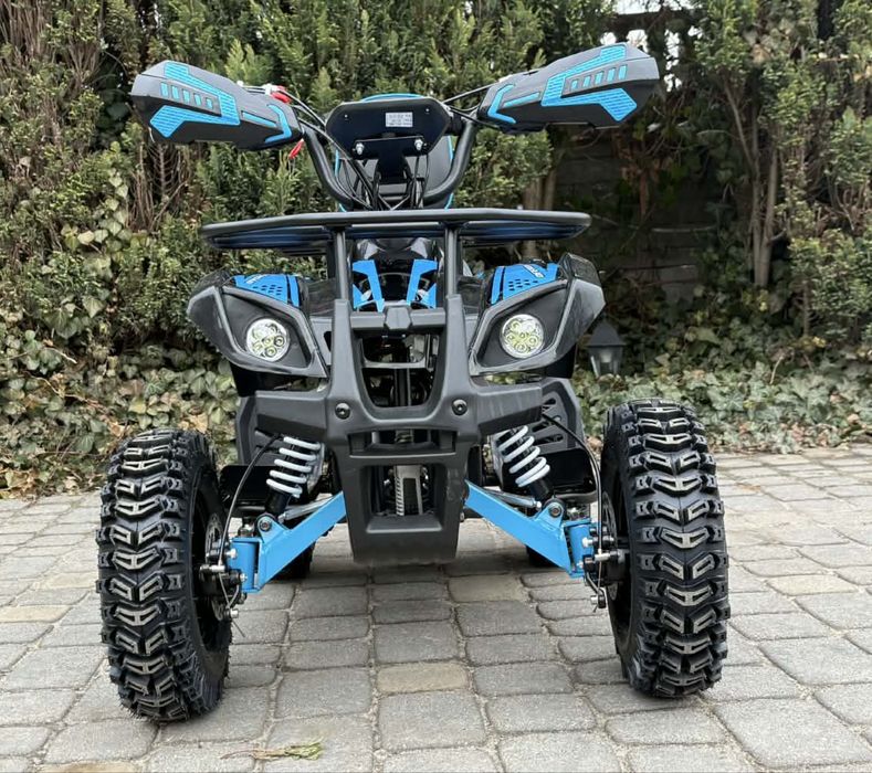 Quad elektryczny M7 pelikan 800W oparcie duże koła regulacja prędkości raty dotawa