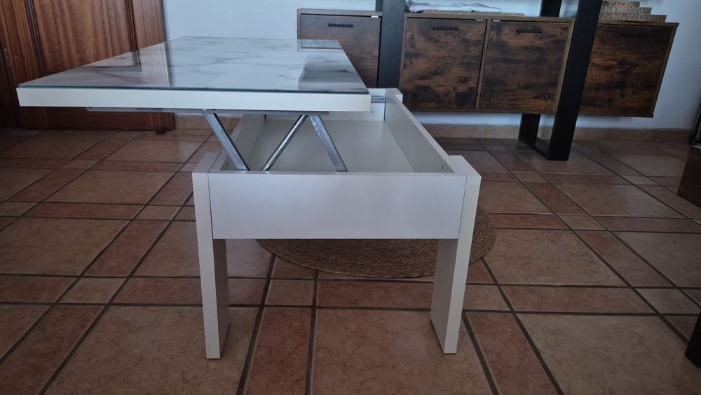 Mesa de centro branca