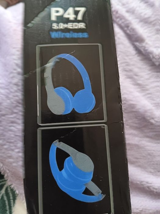 Headphones bluetooth P47 azul