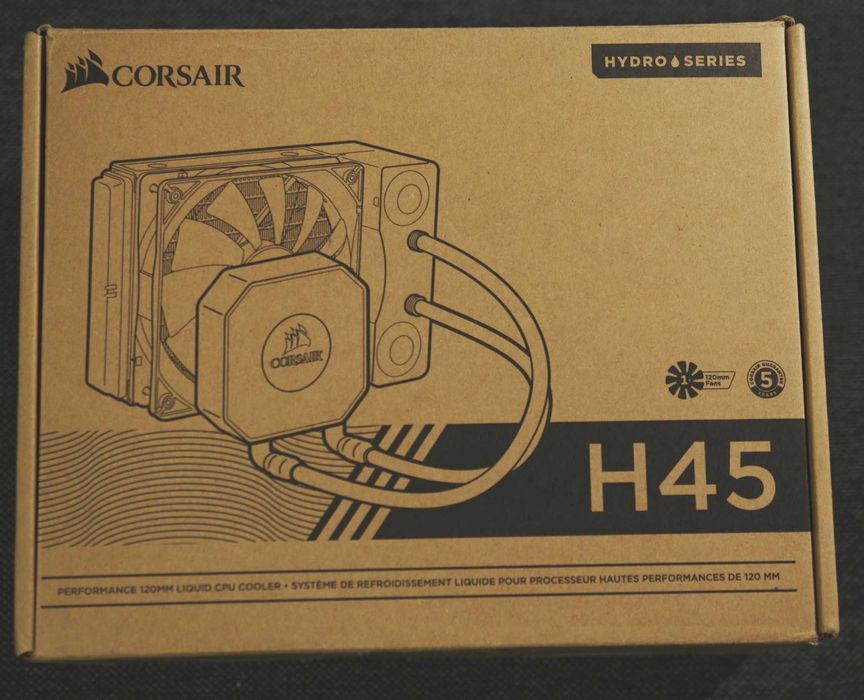 Chłodzenie procesora Corsair Hydro Series H45