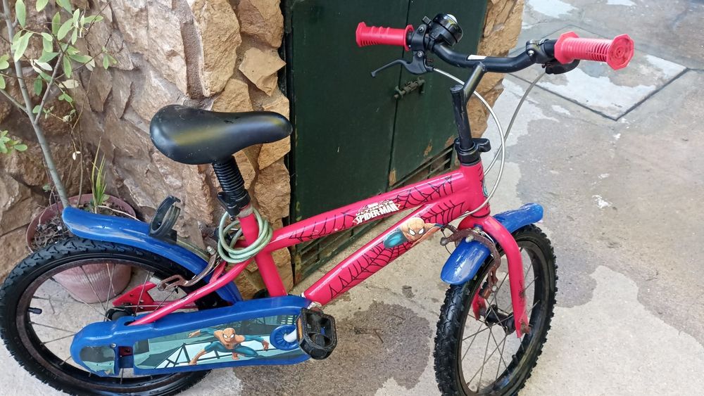 Bicicleta criança Spiderman