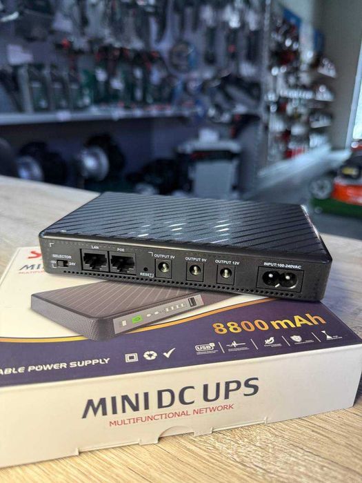 Джерела безперебійного живлення Mini UPS для Wi-Fi - роутера