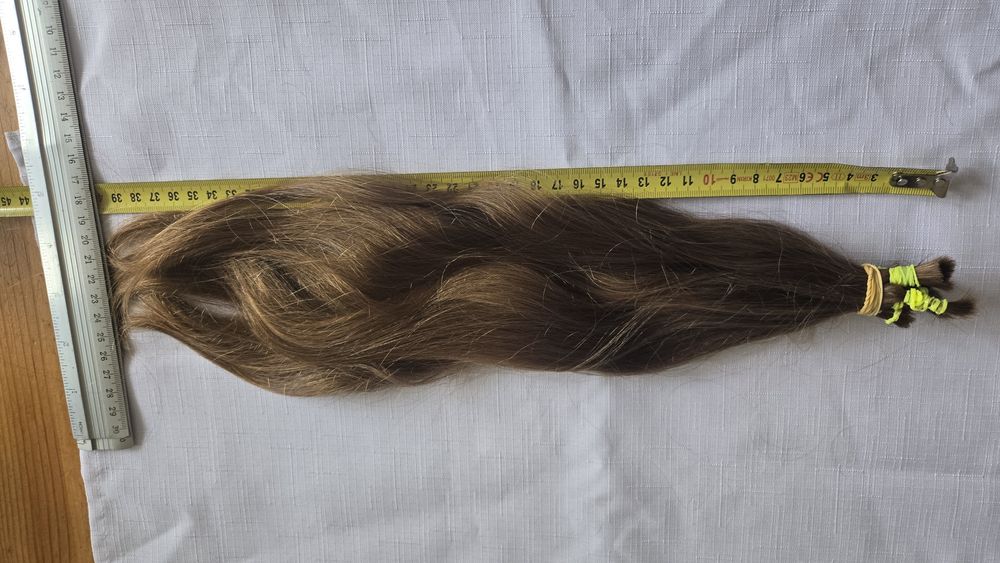 Włosy dziewicze 82 gr ok 40 cm