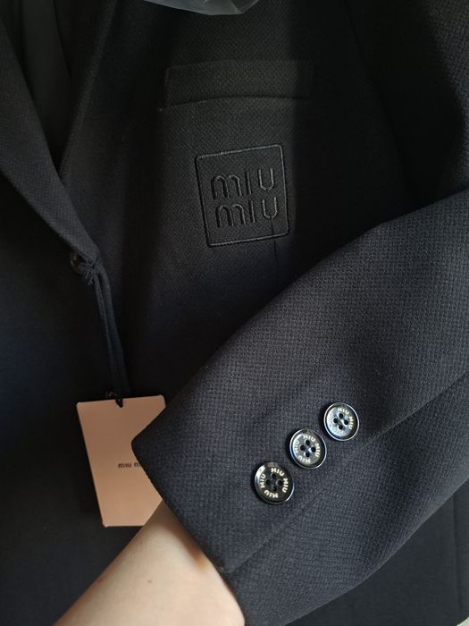 s/m MIU MIU Кашемировый пиджак 36/38, 42/44  пальто тренч бомбер